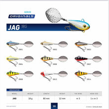 Загрузить изображение в средство просмотра галереи, Spinmad Jag 18g tail spinner. Hard lures .