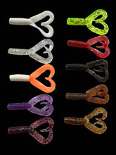 Load image into Gallery viewer, Relax lures 50 pcs. perch fishing lures set. Soft 2"plastics lures