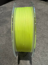 Load image into Gallery viewer, Dragon Millenium MTX-HP braid. Hi-viz yellow fishing line. 135m