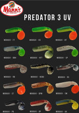 Load image into Gallery viewer, Mann's Predator 3,5" (80mm) Laminated & UV. Fishing lures