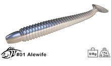 Load image into Gallery viewer, Lunker City Swimmin' Ribster 4" (10cm) . 1 pcs.