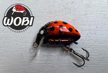Загрузить изображение в средство просмотра галереи, Wobi Bug Surface fishing lure. 100 % hand made hard lure.