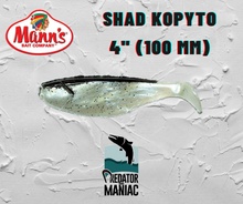 Load image into Gallery viewer, Mann's Shad Kopyto - 4" (100 mm)