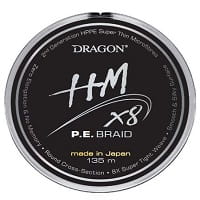 Загрузить изображение в средство просмотра галереи, Dragon HM x8 fishing braid. 8-strand fishing line 135m