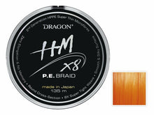 Загрузить изображение в средство просмотра галереи, Dragon HM x8 fishing braid. 8-strand fishing line 135m