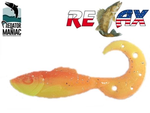 Relax Double-Tail Twister 3" 011 fluogelb, 2,49 Relax Double-Tail Twister 3" 011 fluogelb, 2,49