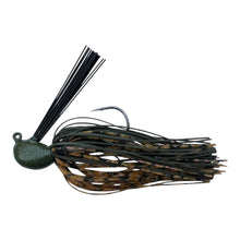 Load image into Gallery viewer, Banana Skirted Weedless jigs. 1pc. Mustad hooks

