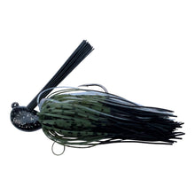 Load image into Gallery viewer, Banana Skirted Weedless jigs. 1pc. Mustad hooks
