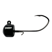 Load image into Gallery viewer, Ned/Trd jig heads. 2/0 Mustad 32500 BN hooks. Pack of 3.
