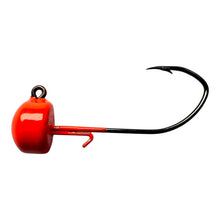 Load image into Gallery viewer, Ned/Trd jig heads. 2/0 Mustad 32500 BN hooks. Pack of 3.
