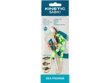 Cargar imagen en el visor de la galería, Kinetic Sabiki Scandic rig. Sea fishing ready rigs. Flat fish rigs.
