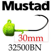 Load image into Gallery viewer, Ned/Trd jig heads. 2/0 Mustad 32500 BN hooks. Pack of 3.
