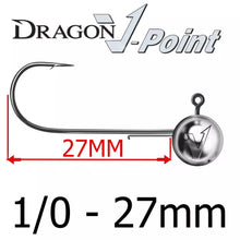 Load image into Gallery viewer, Dragon Aggressor fishing jig heads. 3 pcs.
