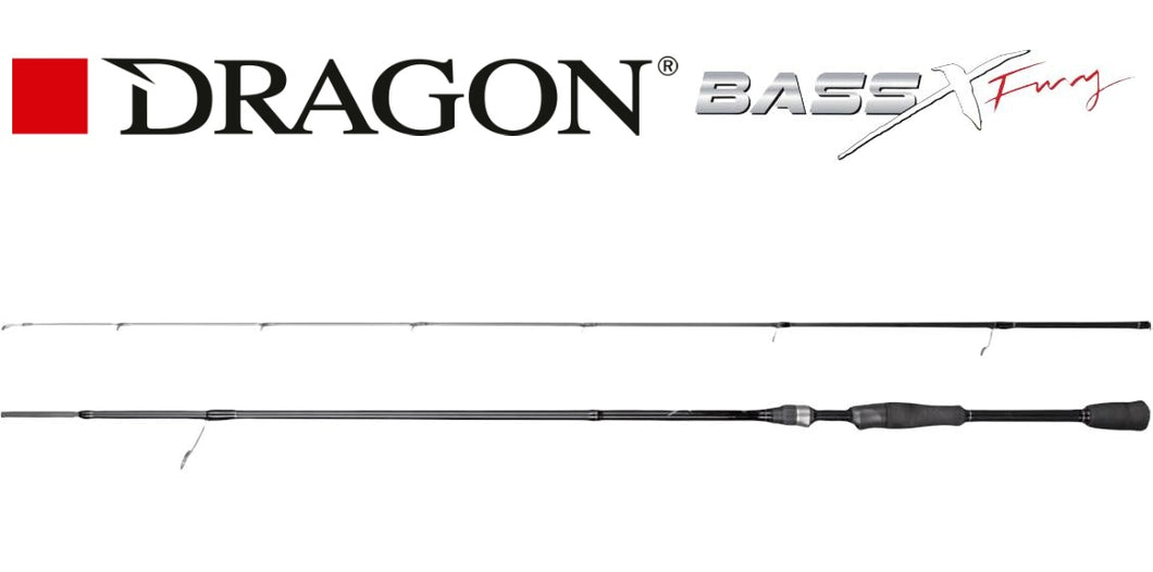 Dragon Bass-X-Fury spinning rod. 7'1