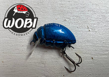Cargar imagen en el visor de la galería, Wobi Bug Surface fishing lure. 100 % hand made hard lure.
