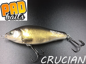 Pad baits crucian carp 9cm-23g jerk bait. Hand made Slow sinking. Sale