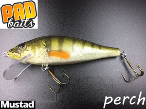 Pad baits perch crank bait. 12cm-32g floating wobbler. Sale