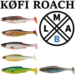 LMAB Kofi Roach shad. 1 pcs. soft plastic lures.