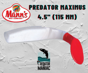Mann's Predator Maximus - 4.5" (115 mm)