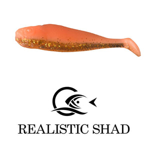 Realistic Shad (Matusiak) 4cm Ruffe. 1 pcs.