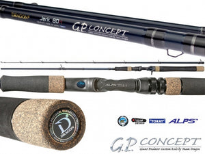 Dragon G.P. Concept MH casting rod. 2- section.