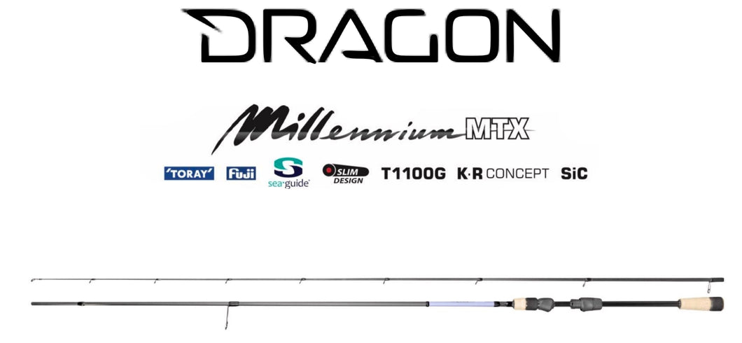 Dragon Millennium MTX fishing rod . NEW 2023