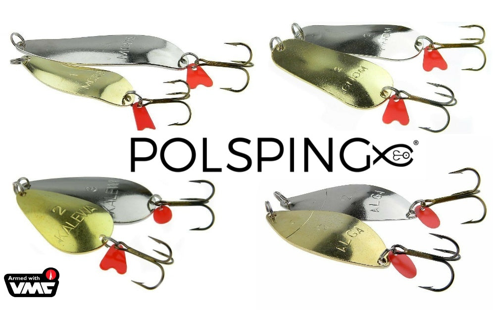 Polsping Spoons. Hand made hard lures