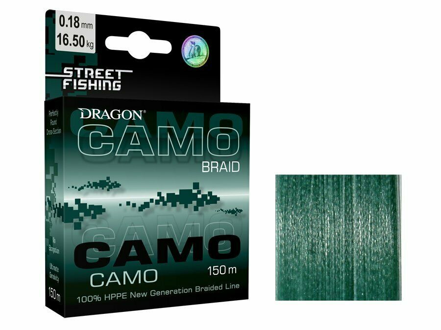 Dragon Street Fishing Camo braid line 150m. – Predator maniac